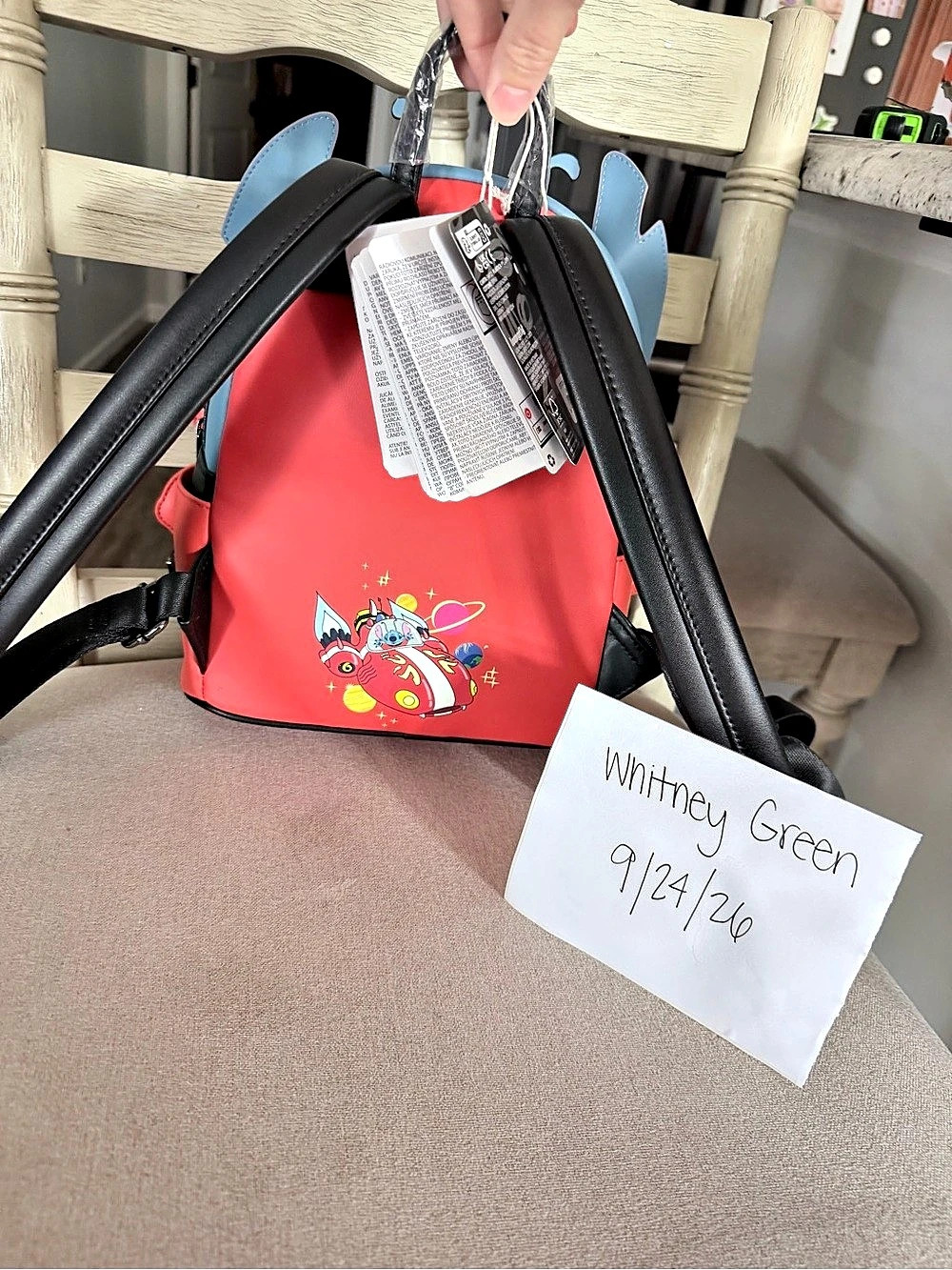 Loungefly Disney Lilo & Stitch 626 Spacesuit Figural Mini Backpack Mini Backpack - Picture 3 of 3